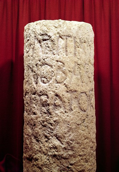 Columna Militar de Domicio Ahenobarbo, fundador de la Narbona Romana, 121 a.C. de Roman